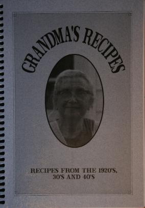 Grandma's Recipes Front cover
